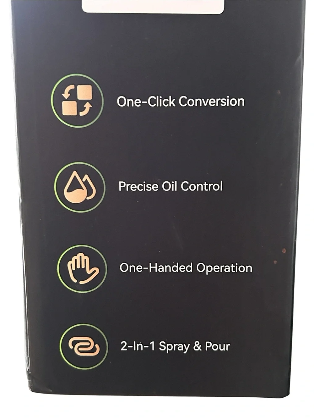 2-in-1 Oil Sprayer & Dispenser - Gray